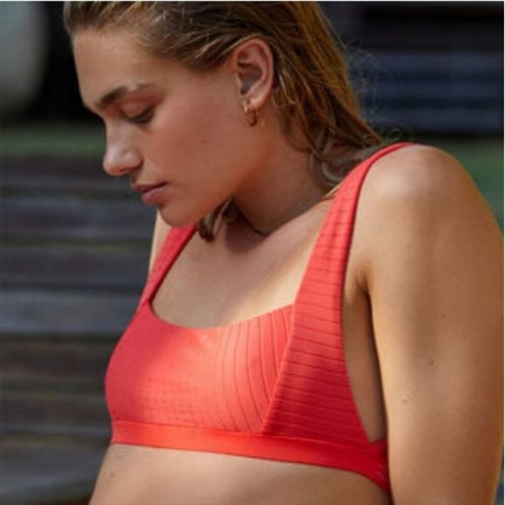 NWT Billabong S XS neon orange red